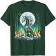Cool Unicorn Skeleton Halloween Christmas Birthday T-Shirt - T-Shirt | Forest
