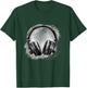 Headphones Music DJ Headphone Lover Music Headphones House T-Shirt - T-Shirt | Forest