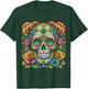 De Los Muertos Day of the Dead Sugar Skull Halloween Women T-Shirt - T-Shirt | Forest