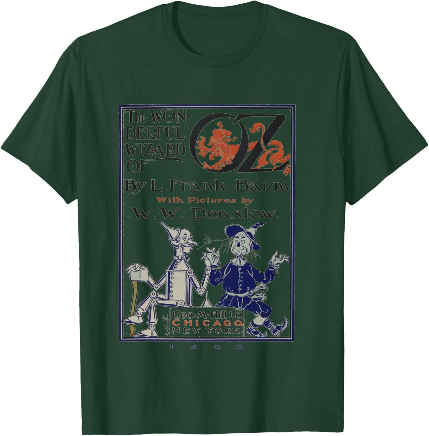 Scarecrow & Tin-Man Shirt The Wizard Of OZ -OZ Book T-Shirt - T-Shirt | Forest