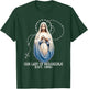 Our Lady of Medjugorje Pilgrimage Marian Catholic T-Shirt - T-Shirt | Forest