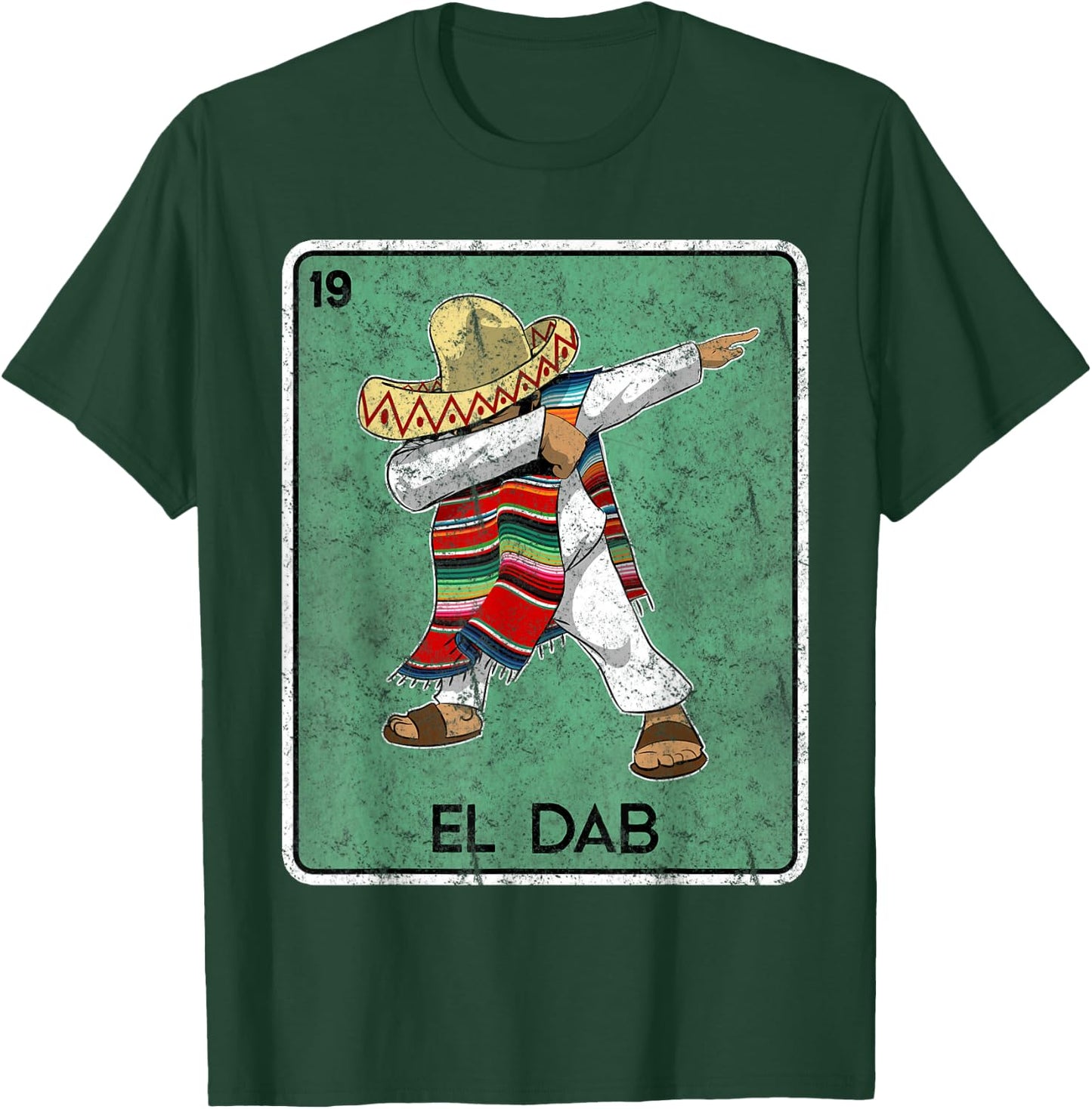 El Dab Card T-Shirt - T-Shirt | Forest