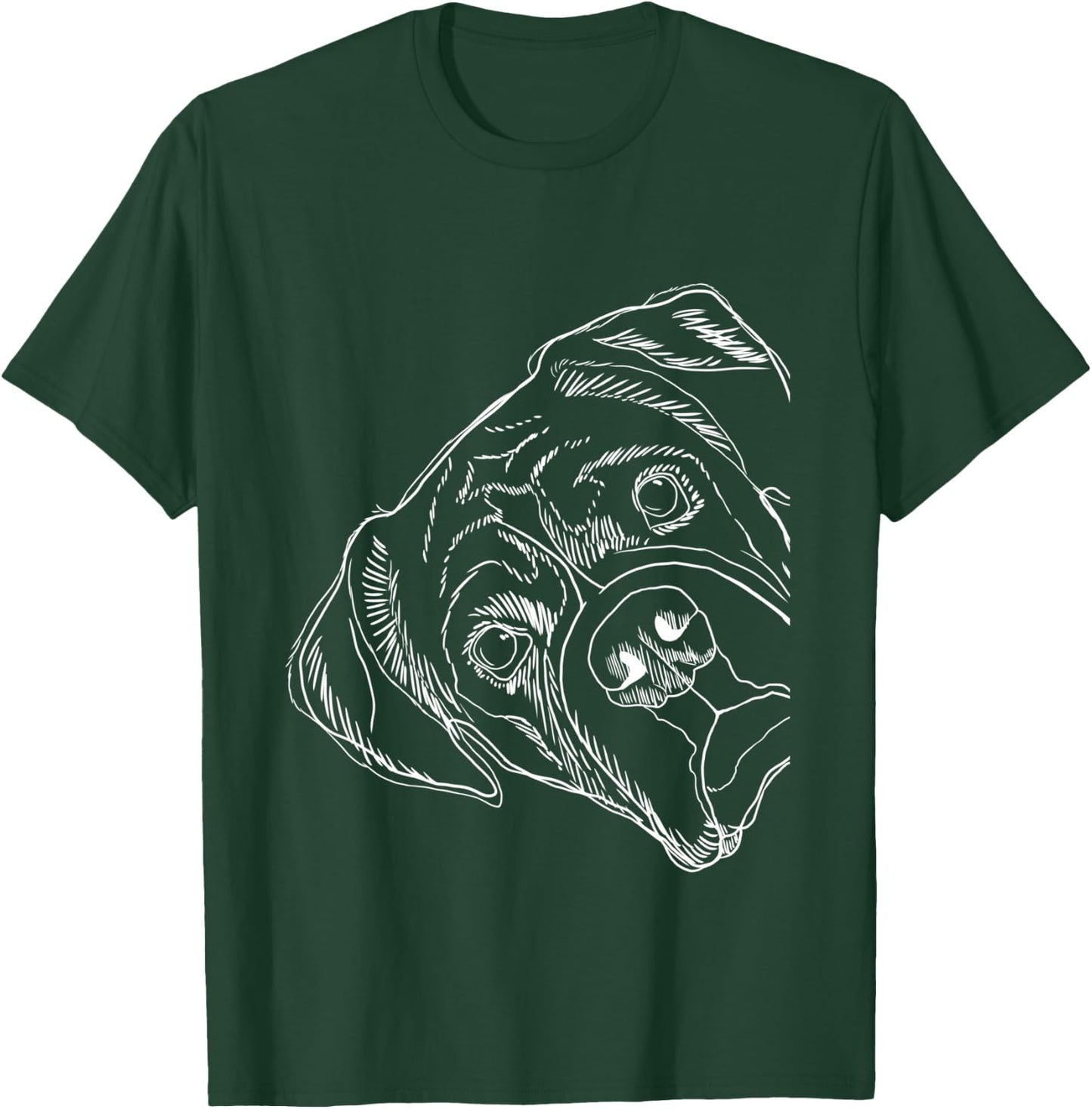 Funny Dog German Boxer T-Shirt - T-Shirt | Forest