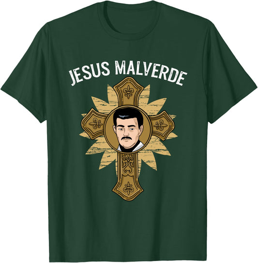 Jesus Malverde Shirt Men Women Malverde Gifts Jesus Malverde T-Shirt - T-Shirt | Forest