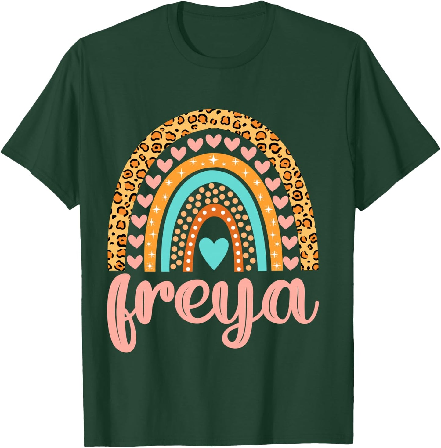 Freya Freya Name Birthday Shirt Gift T-Shirt - T-Shirt | Forest