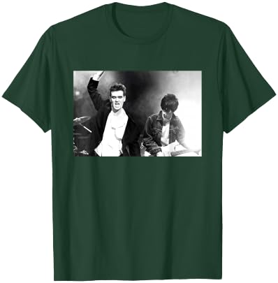 Morrissey & Johnny MARR Live The Smiths by Stephen Wright T-Shirt - T-Shirt | Forest