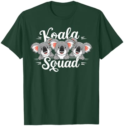 Koala Squad Design for Koala Lover Stuff | Cool Koala Bear T-Shirt - T-Shirt | Forest