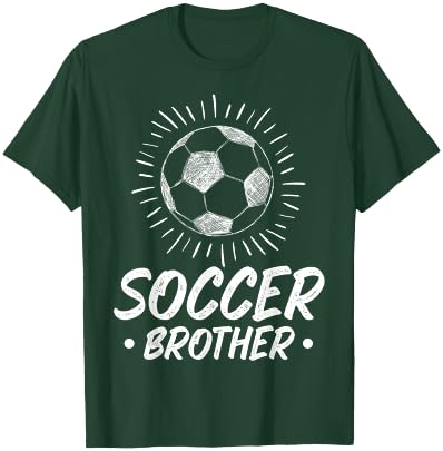 Soccer Brother Soccer Fans Brother Soccer Family Brother T-Shirt - T-Shirt | Forest