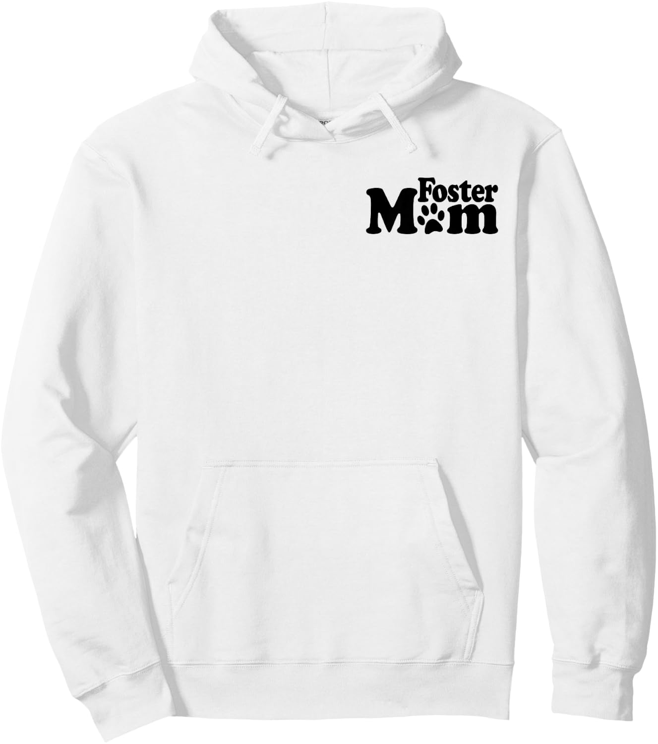 Foster Mom Dog Cat Rescue Animal Shelter Adopt Donate Hoodie - Hoodie | White