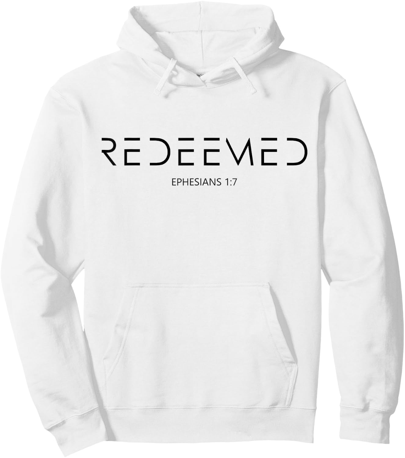 Ephesians 1 7 Redemption Christian Bible Verse Redeemed Hoodie - Hoodie | White
