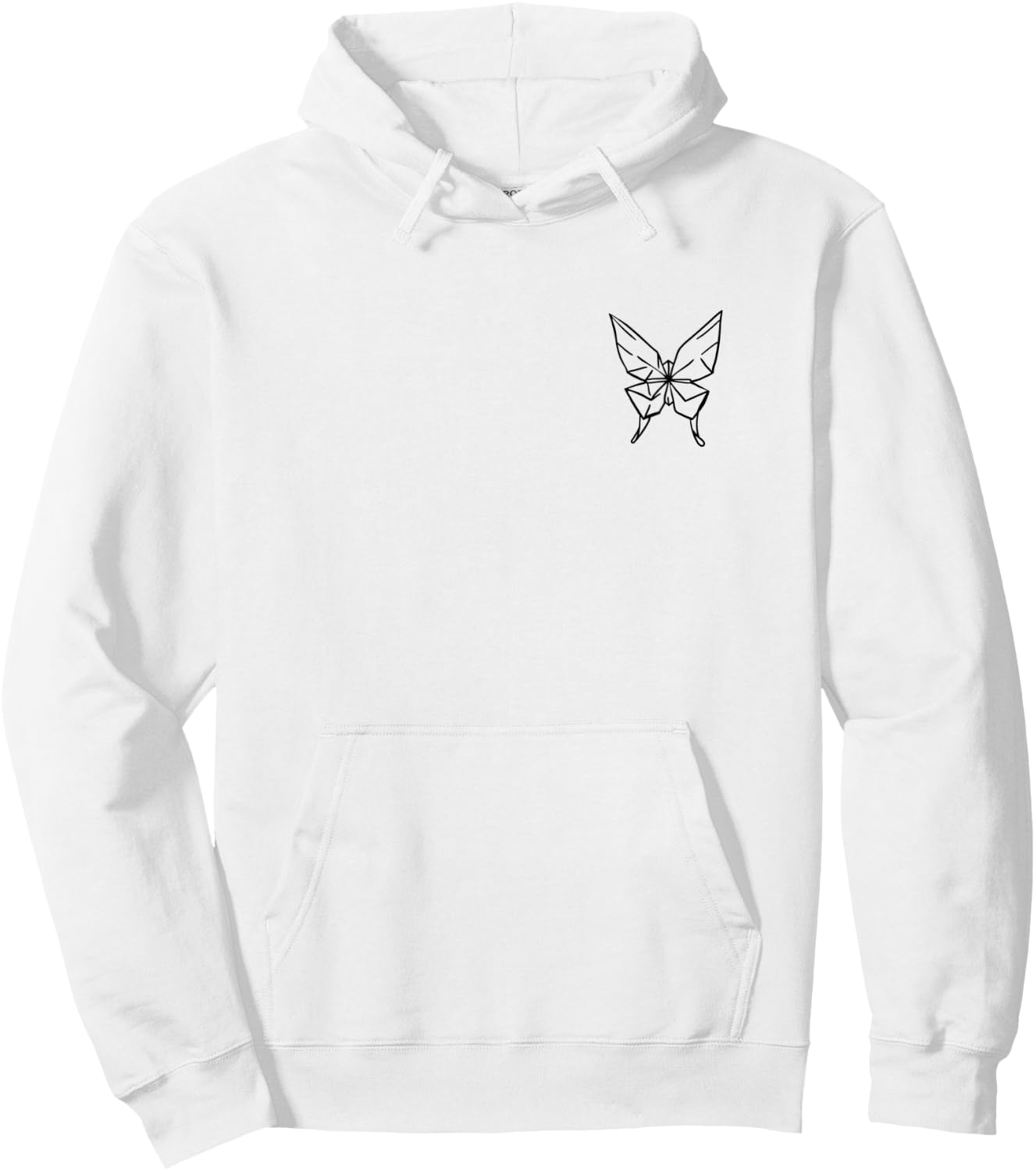 Origami butterfly Hoodie - Hoodie | White