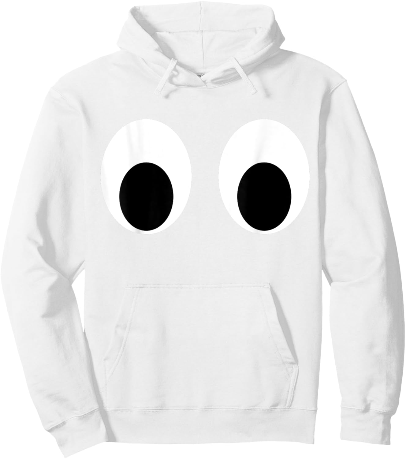 DIY Arcade Game Ghost Eyes Halloween Group Costume Hoodie - Hoodie | White