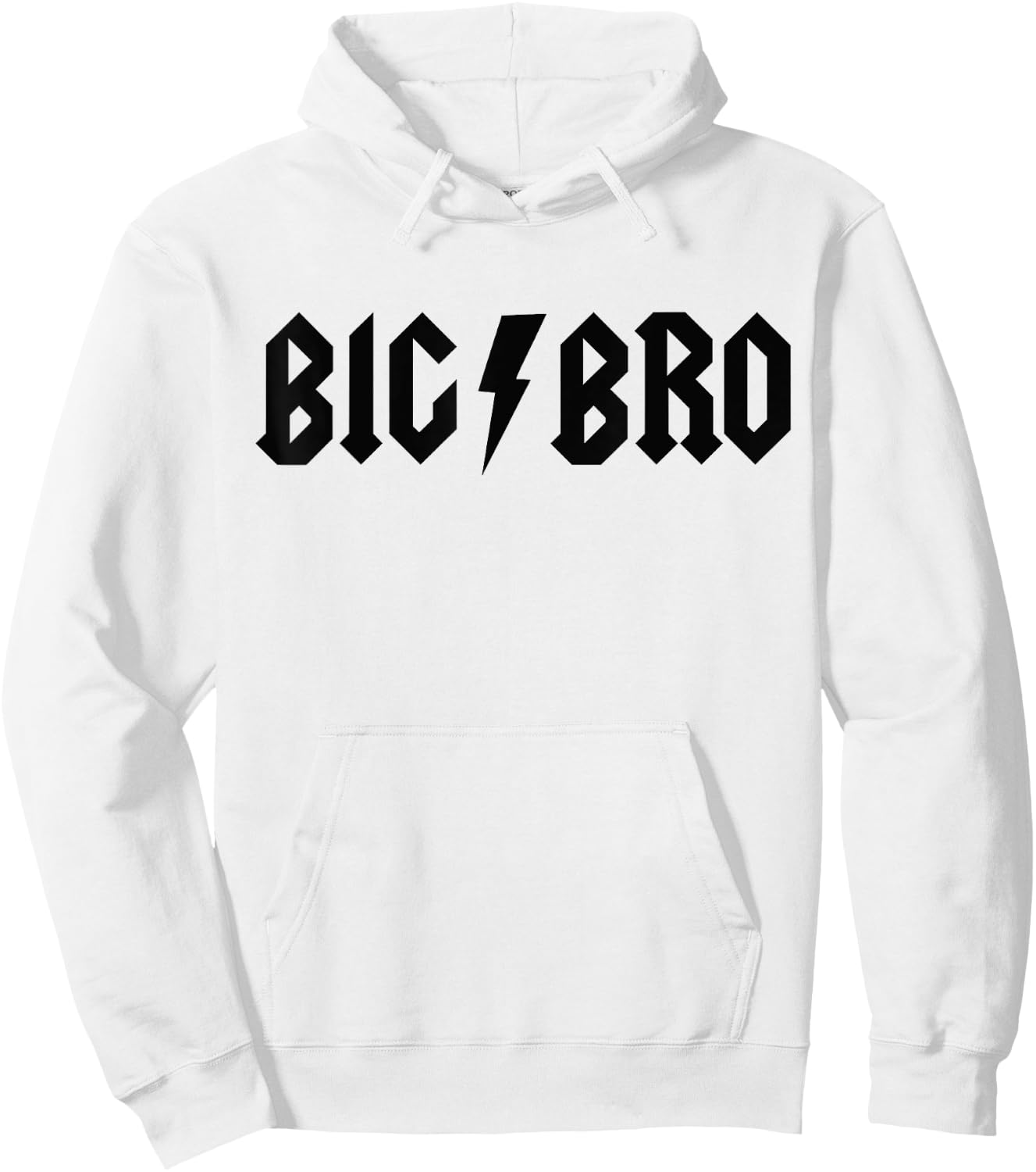 Rock n Roll Big Brother Birthday Rock Star Matching Family Hoodie - Hoodie | White