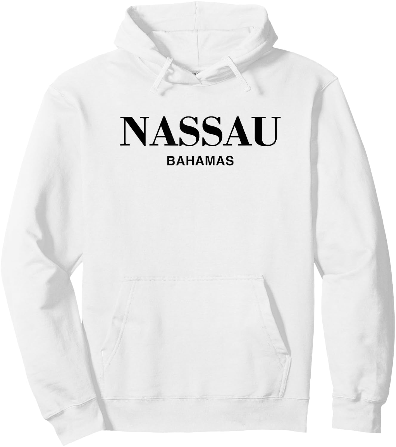 Nassau Bahamas Preppy Retro Throwback Cruise Souvenir Hoodie - Hoodie | White