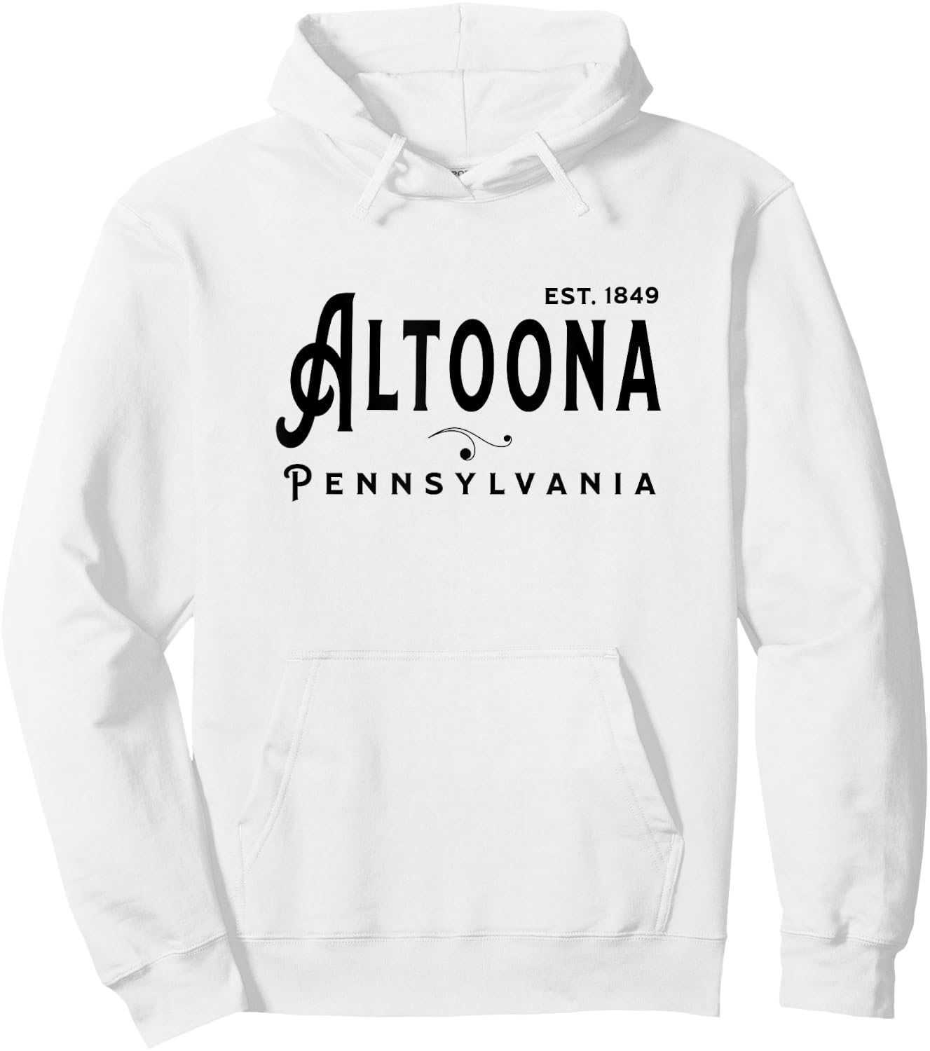 Vintage Merch Souvenir Visit Altoona Pennsylvania Hoodie - Hoodie | White