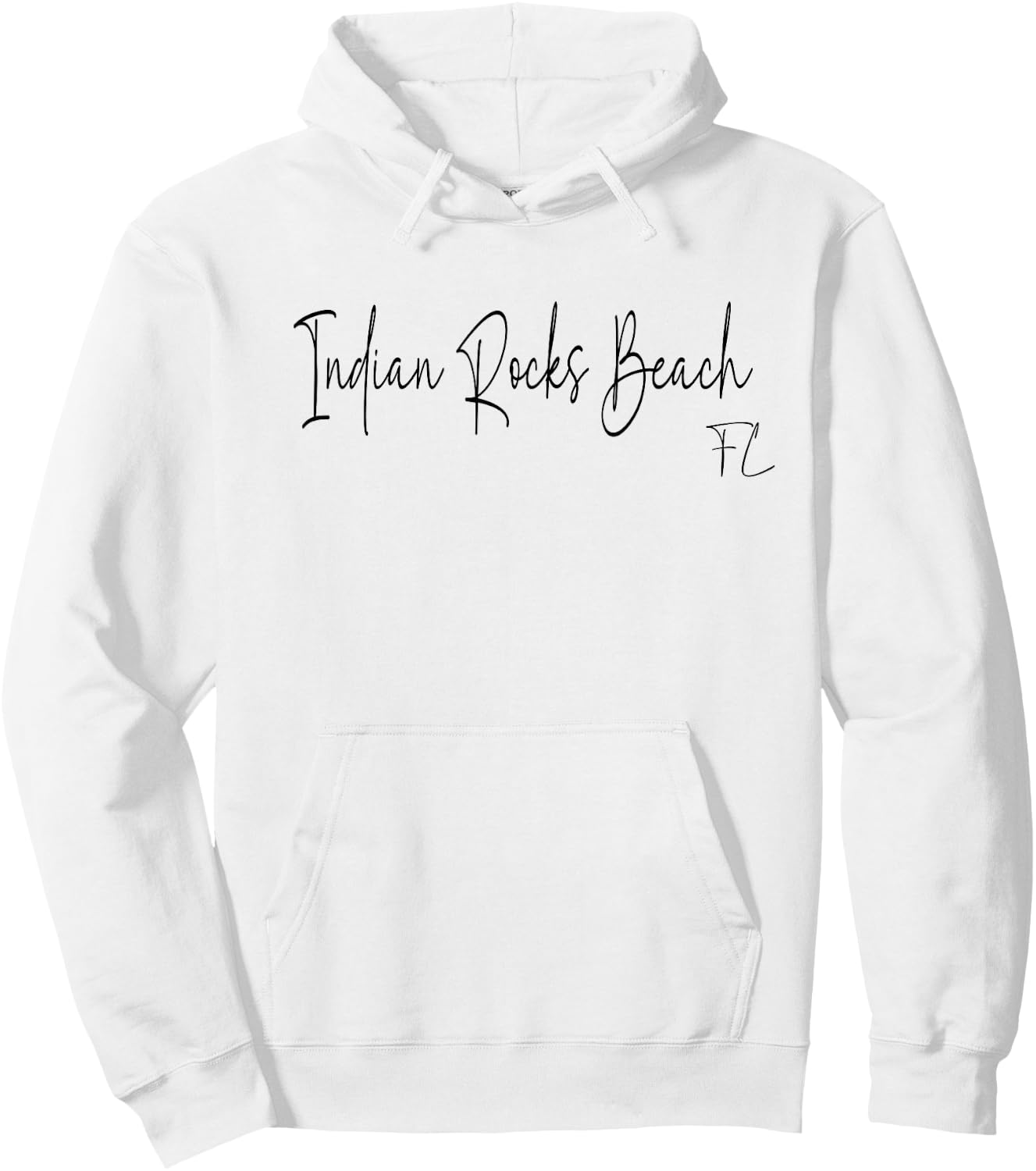 Indian Rocks Beach Florida CA Retro Men Women Hoodie - Hoodie | White