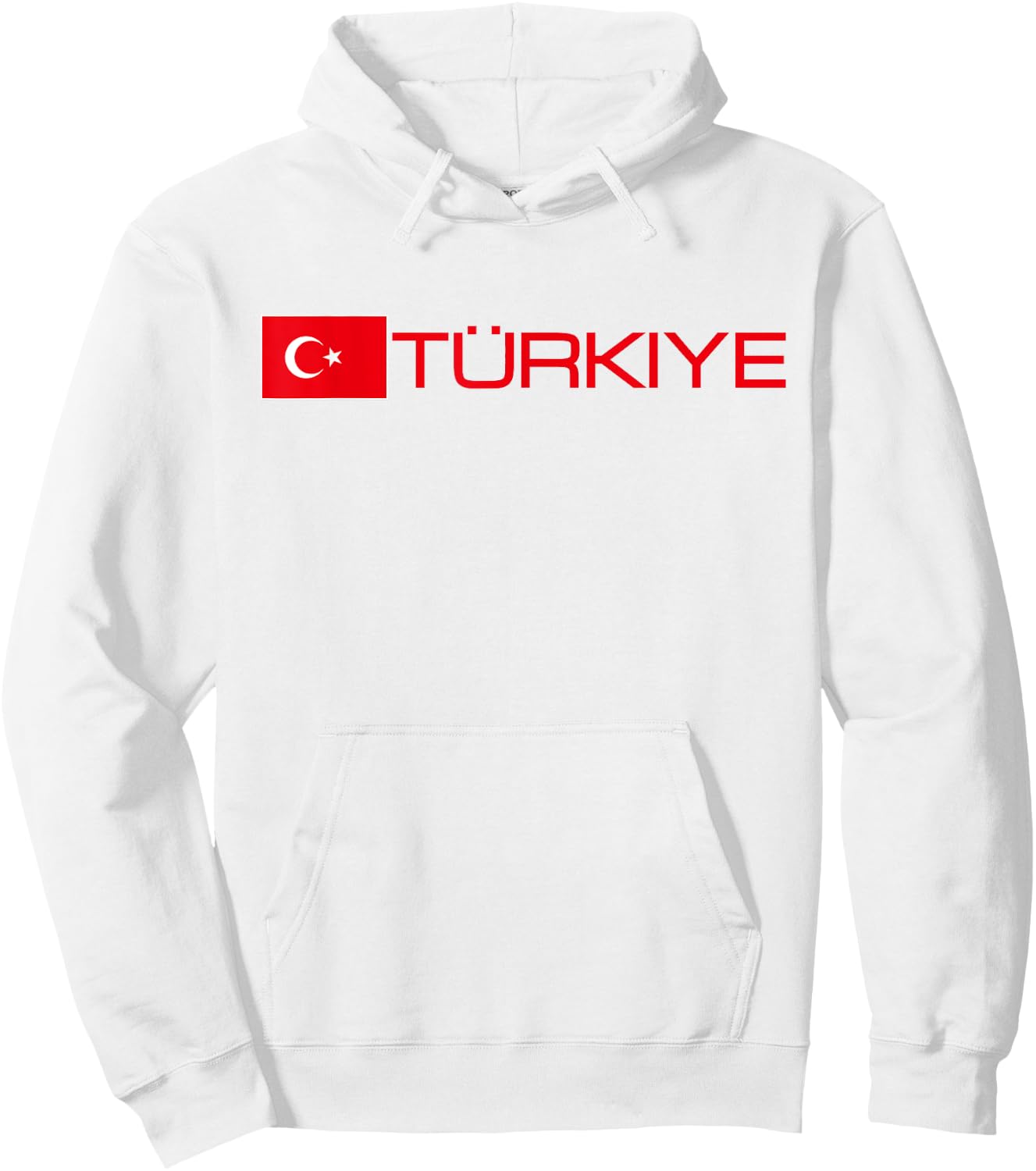 Turkiye Turkey Flag Turkish Banner Sports Jersey Style Hoodie - Hoodie | White