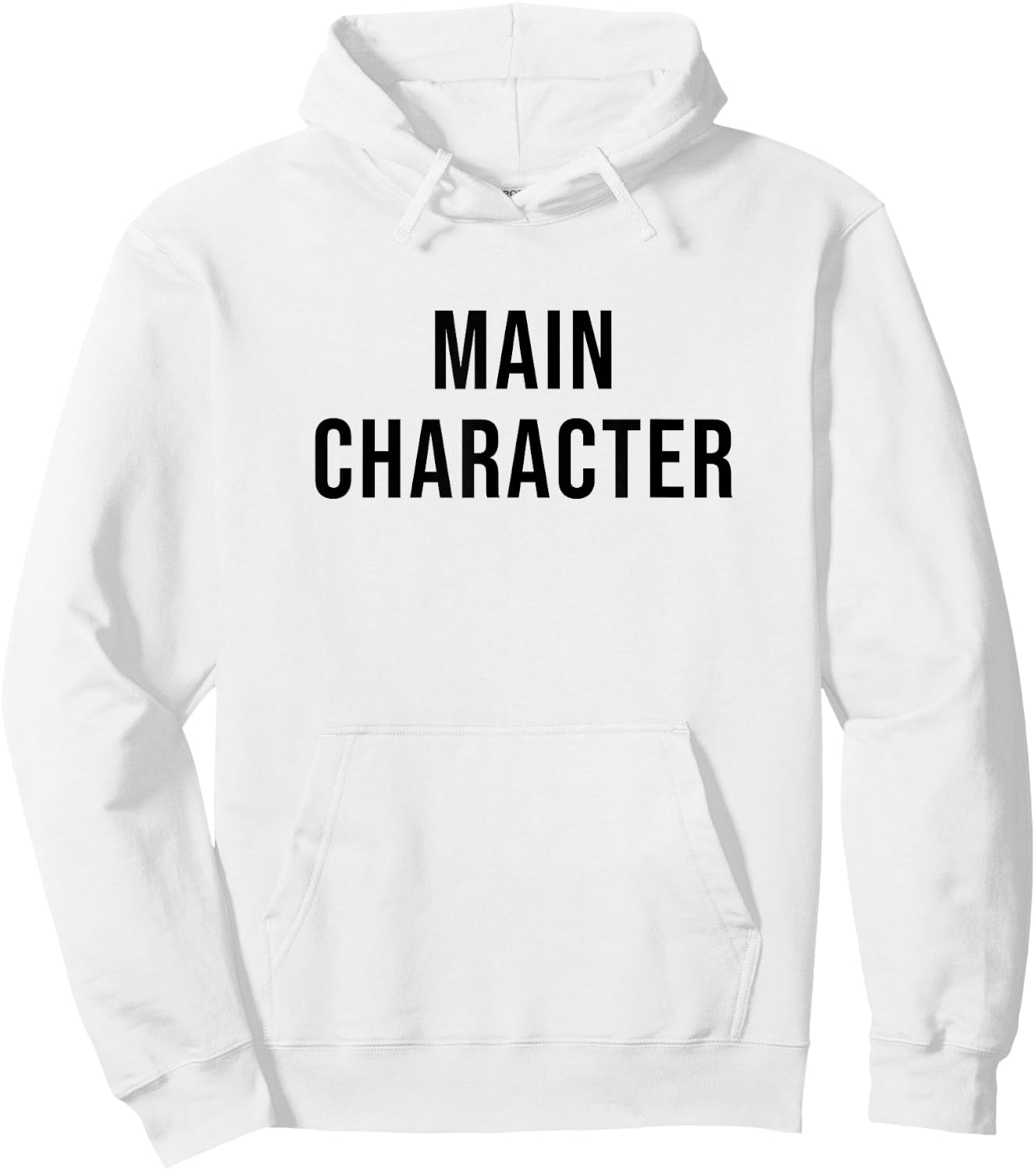 Main Character Hoodie - Hoodie | White