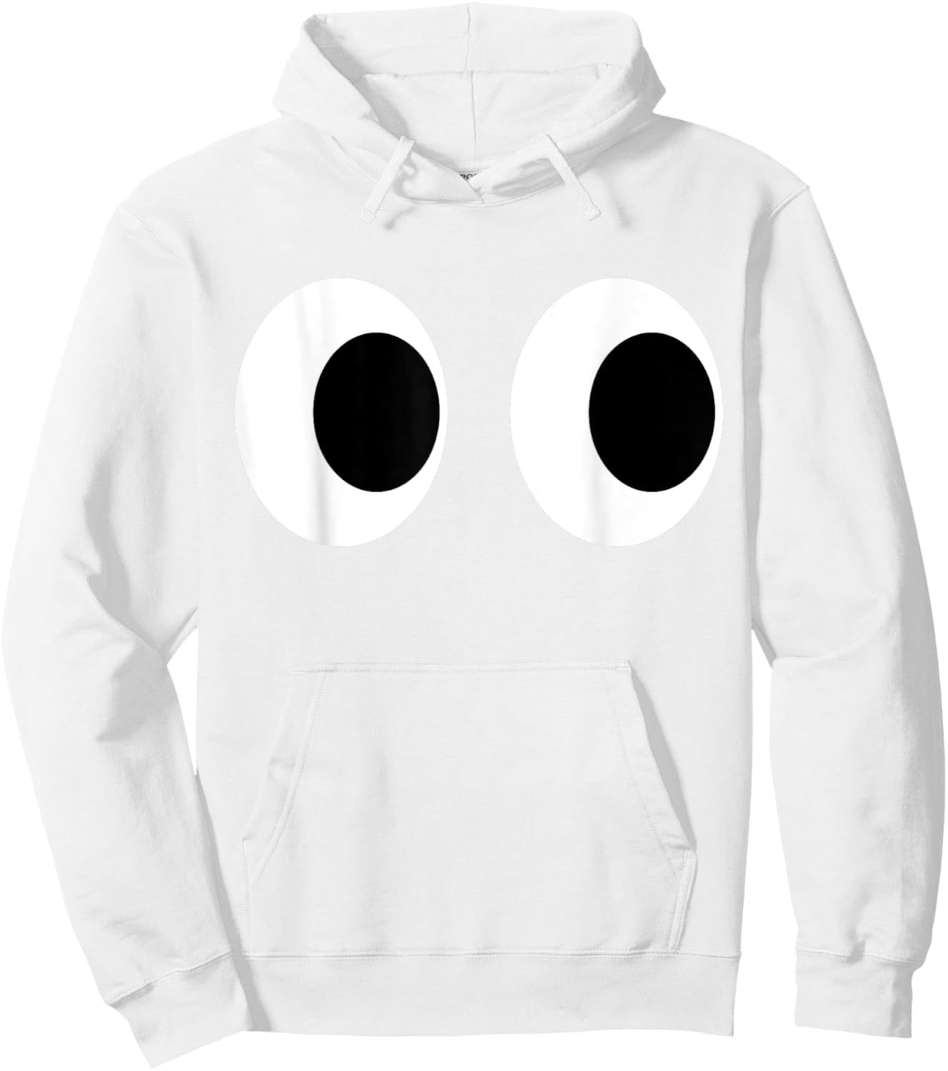 DIY Arcade Game Ghost Eyes Halloween Group Costume Hoodie - Hoodie | White