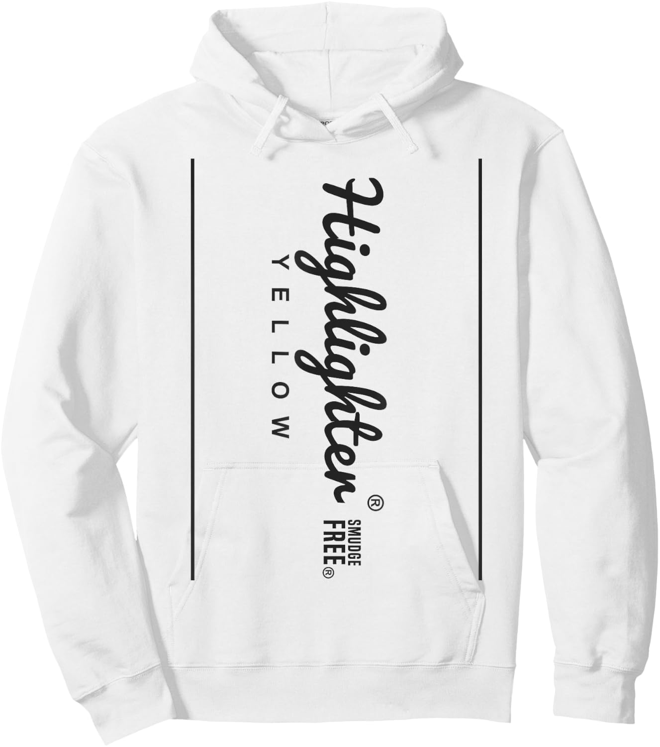Yellow Color Pen Costume Halloween Highlighter Cute Fun Hoodie - Hoodie | White