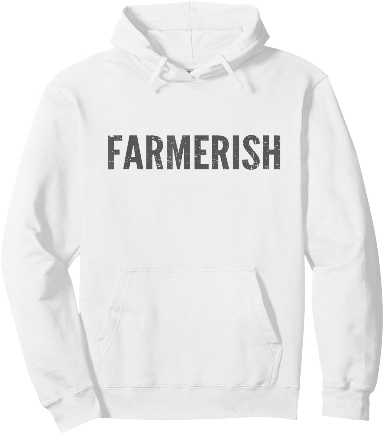 Farmerish Funny Farmer-Ish For Farmer Wife Daughter Hoodie - Hoodie | White