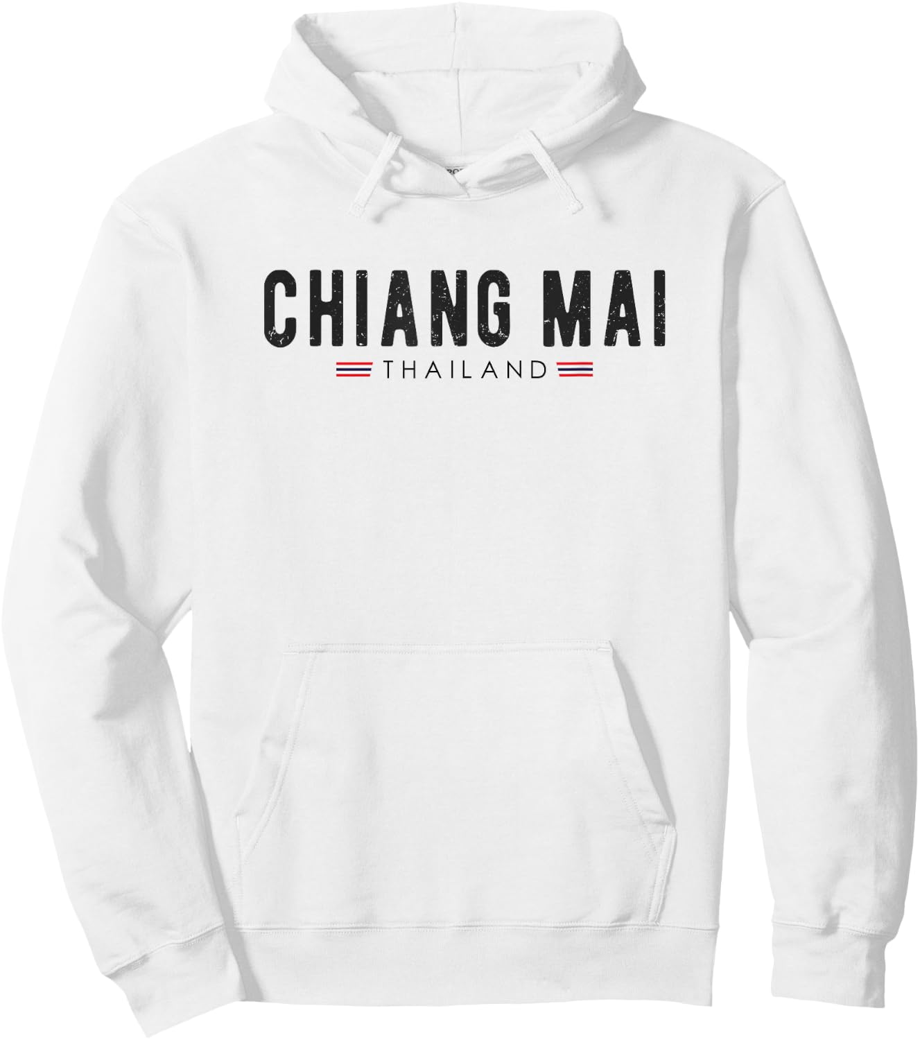 Vintage Chiang Mai Thailand Vacation | Thailand Lover Hoodie - Hoodie | White