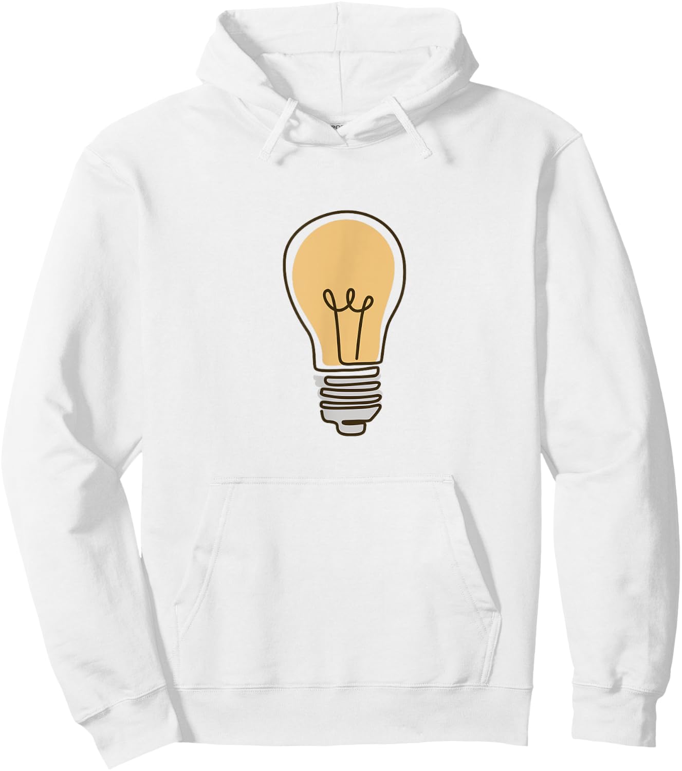 Lightbulb Hoodie - Hoodie | White