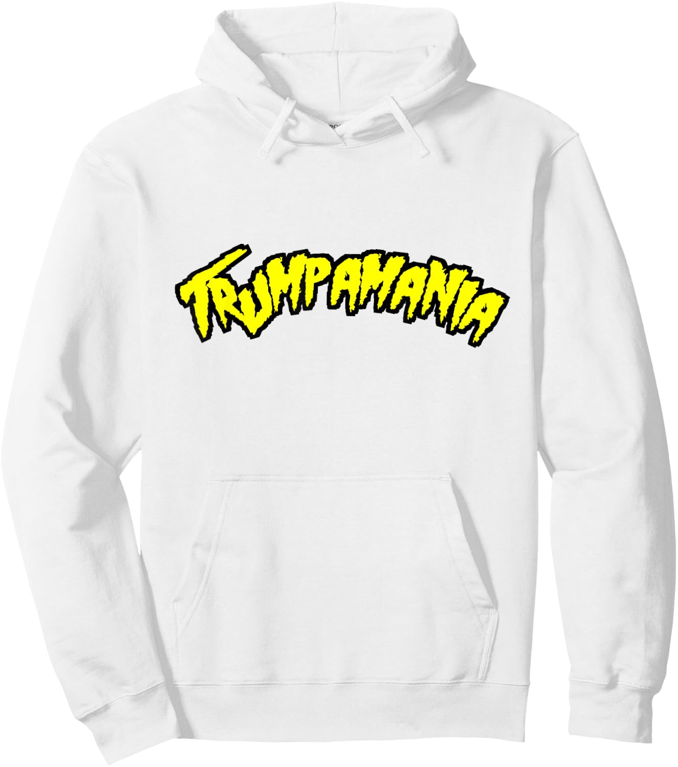 Trump Republican Convention Wrestling Meme Trumpamania Hoodie - Hoodie | White