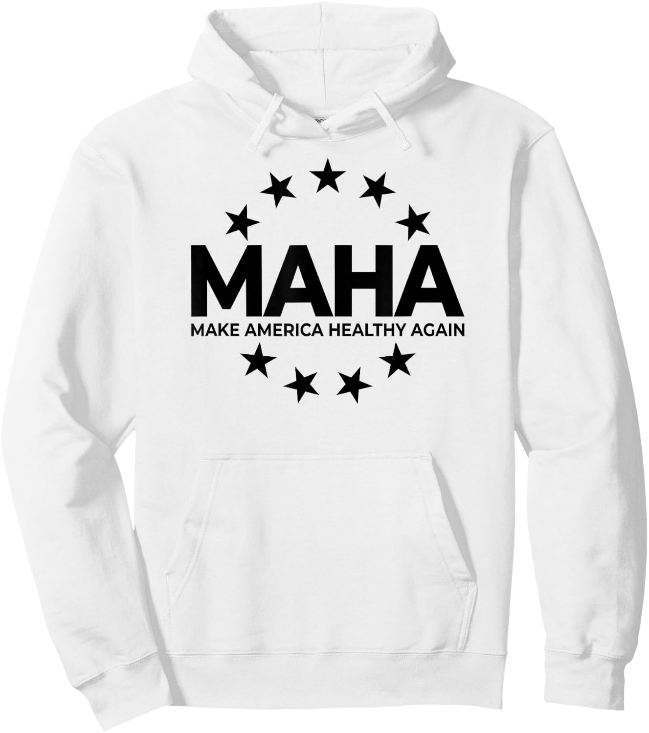 Make America Healthy Again Maha Robert F. Kennedy Jr. 2024 Hoodie - Hoodie | White