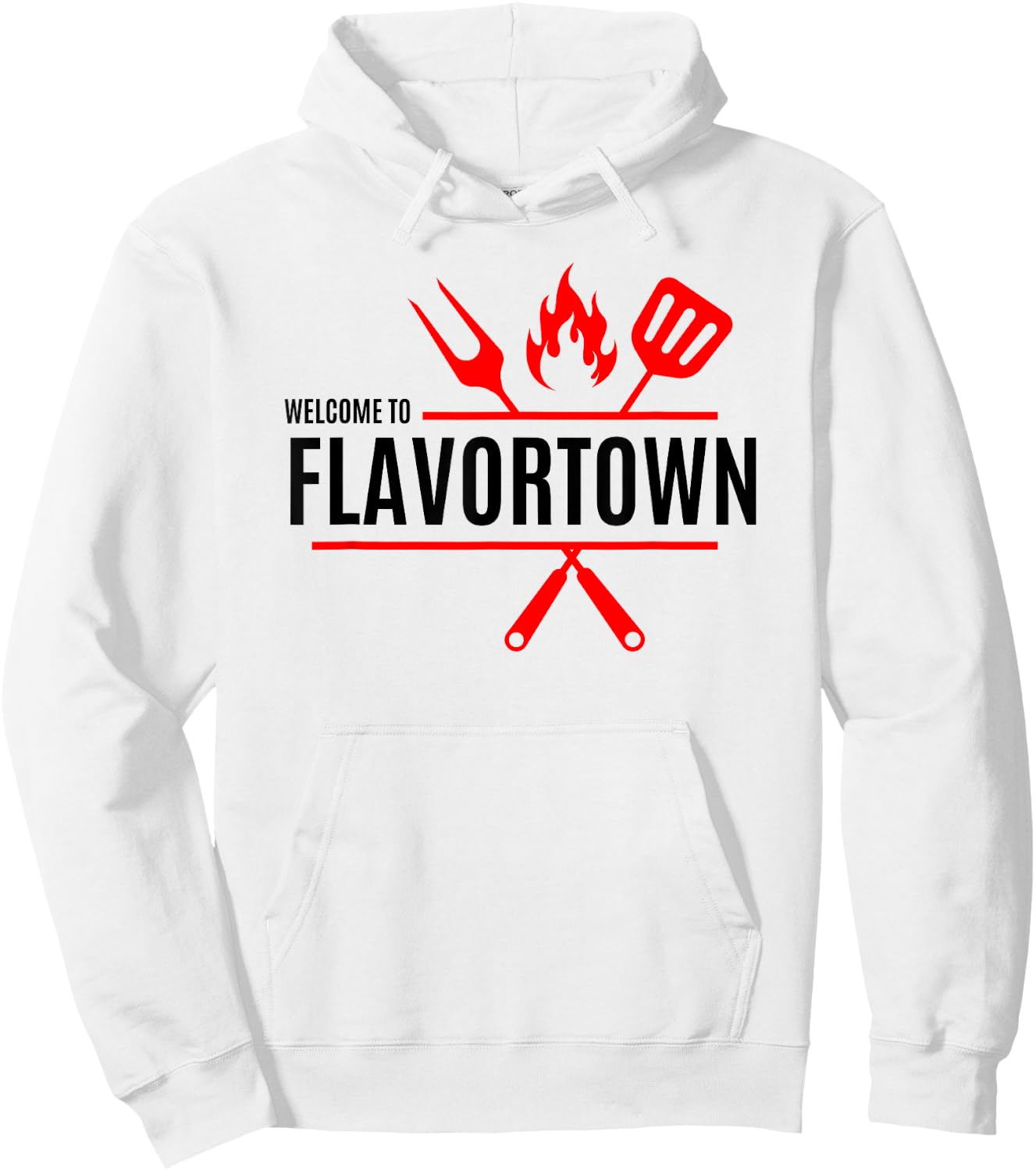 Flavortown Food Culture Hoodie - Hoodie | White