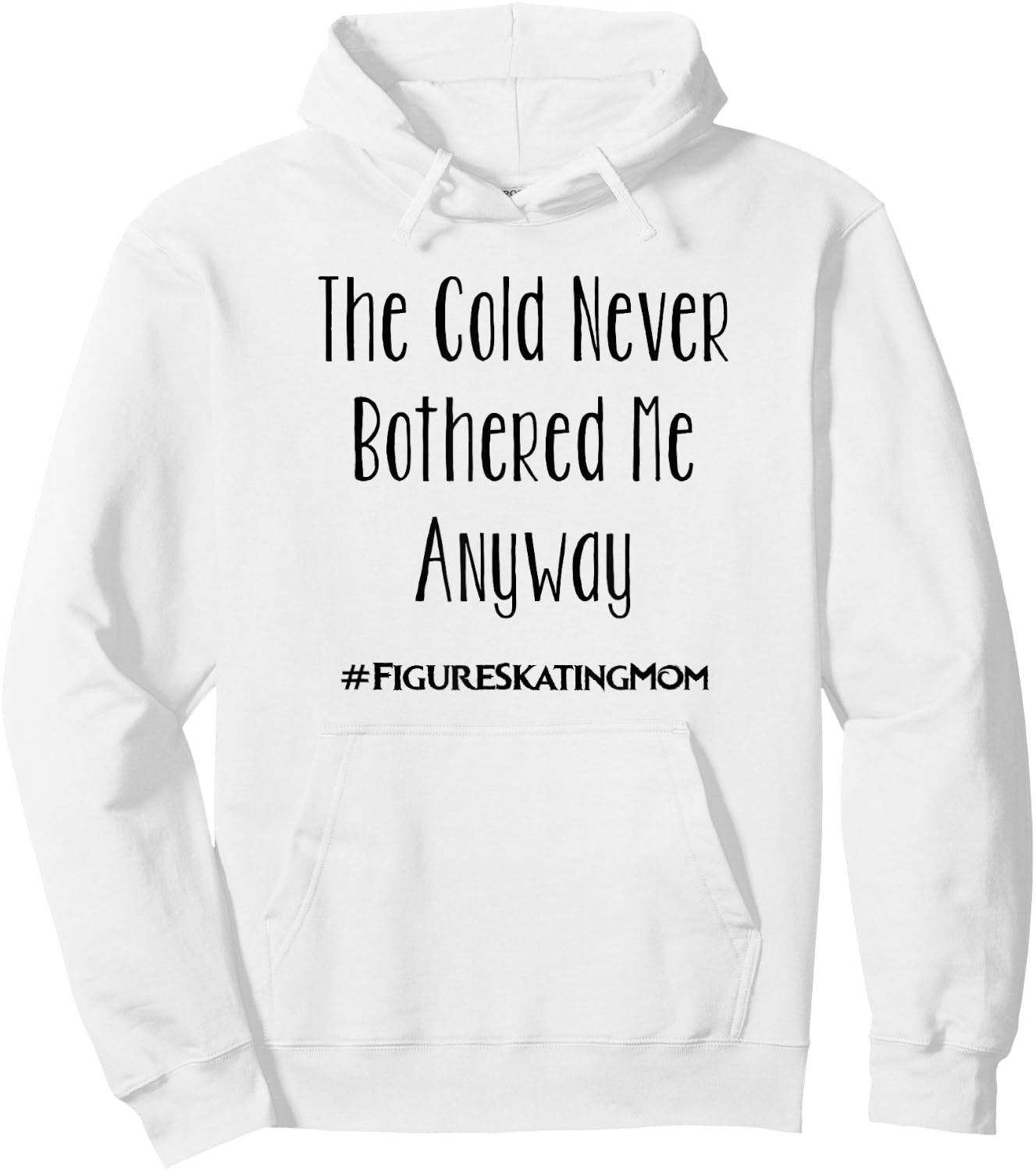 Figure Skating Mom Cute Funny Women Ice Skating Hoodie - Hoodie | White