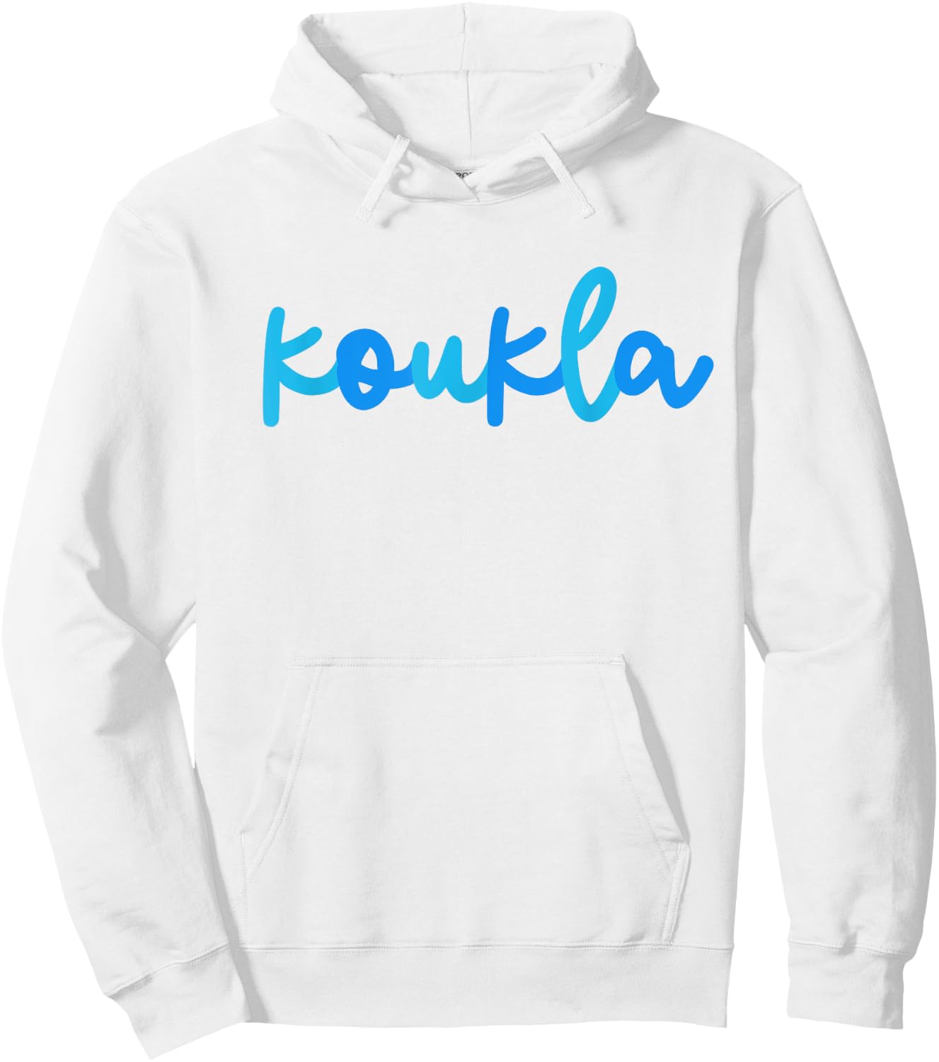 Koukla Greek Party Ancient Greek Pride Greek Flag Greece Hoodie - Hoodie | White