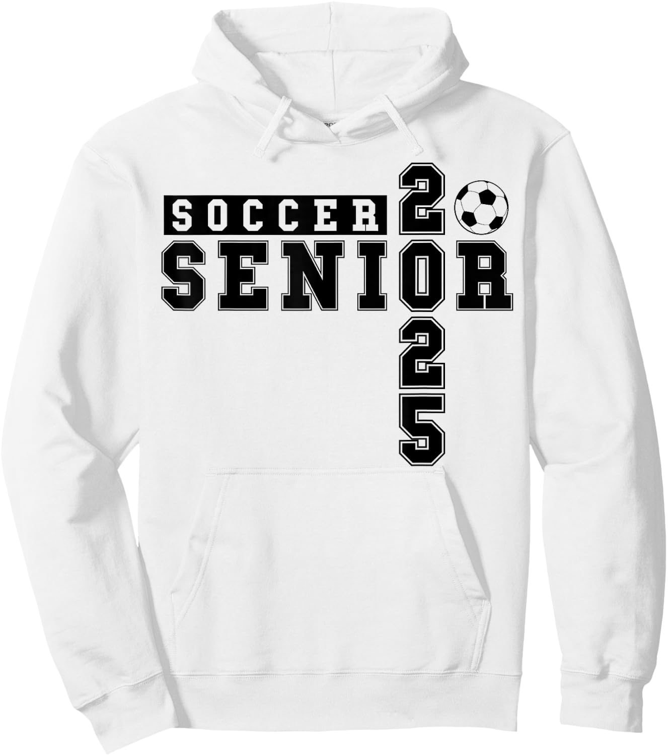 Soccer Senior Night Soccer Senior 2025 Graduation 26 Hoodie - Hoodie | White
