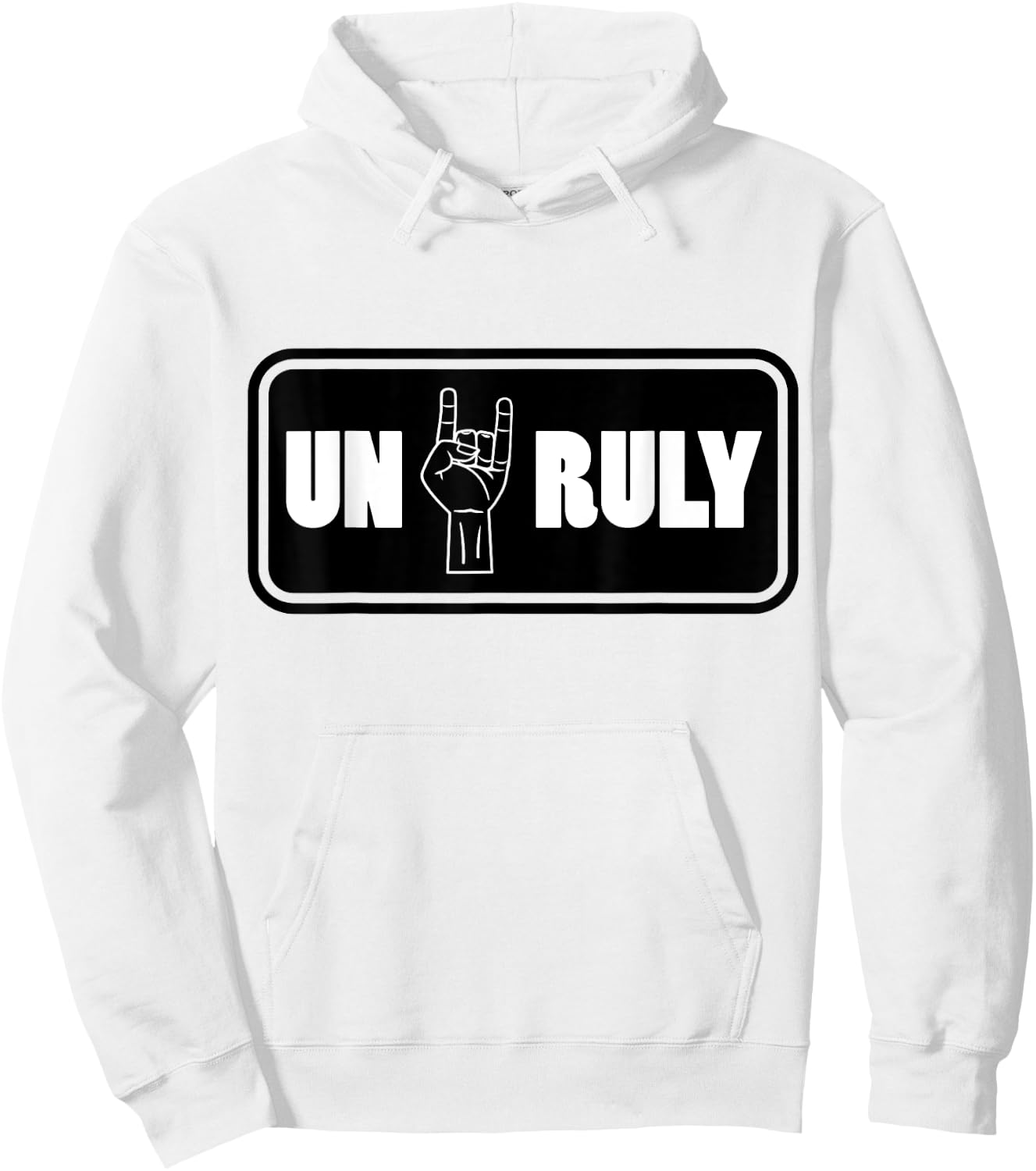 Unruly Jamaican Dancehall Reggae Music Island Hoodie - Hoodie | White