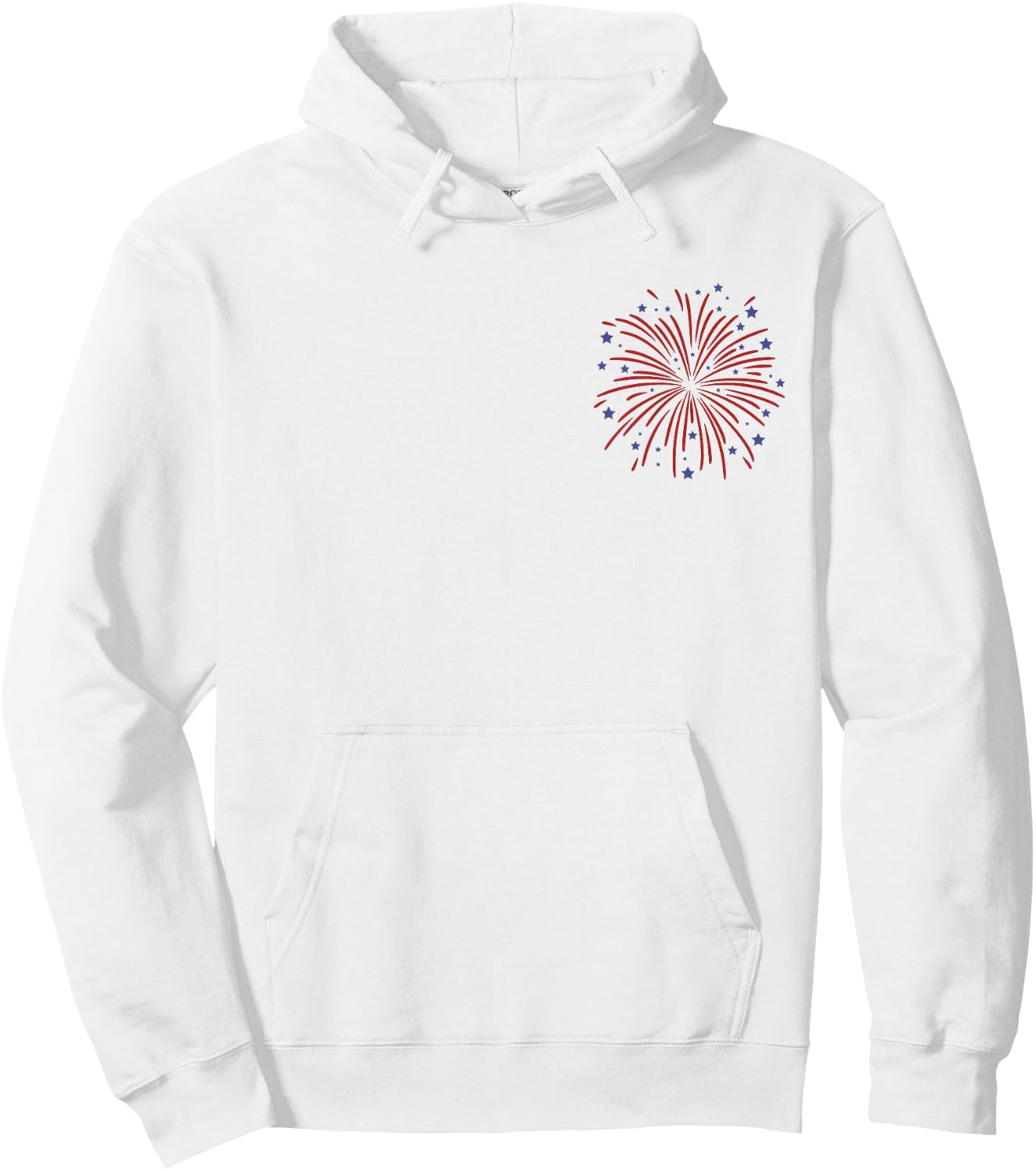 Freedom Family Faith Friends Fireworks Fourth of July Party Hoodie - Hoodie | White