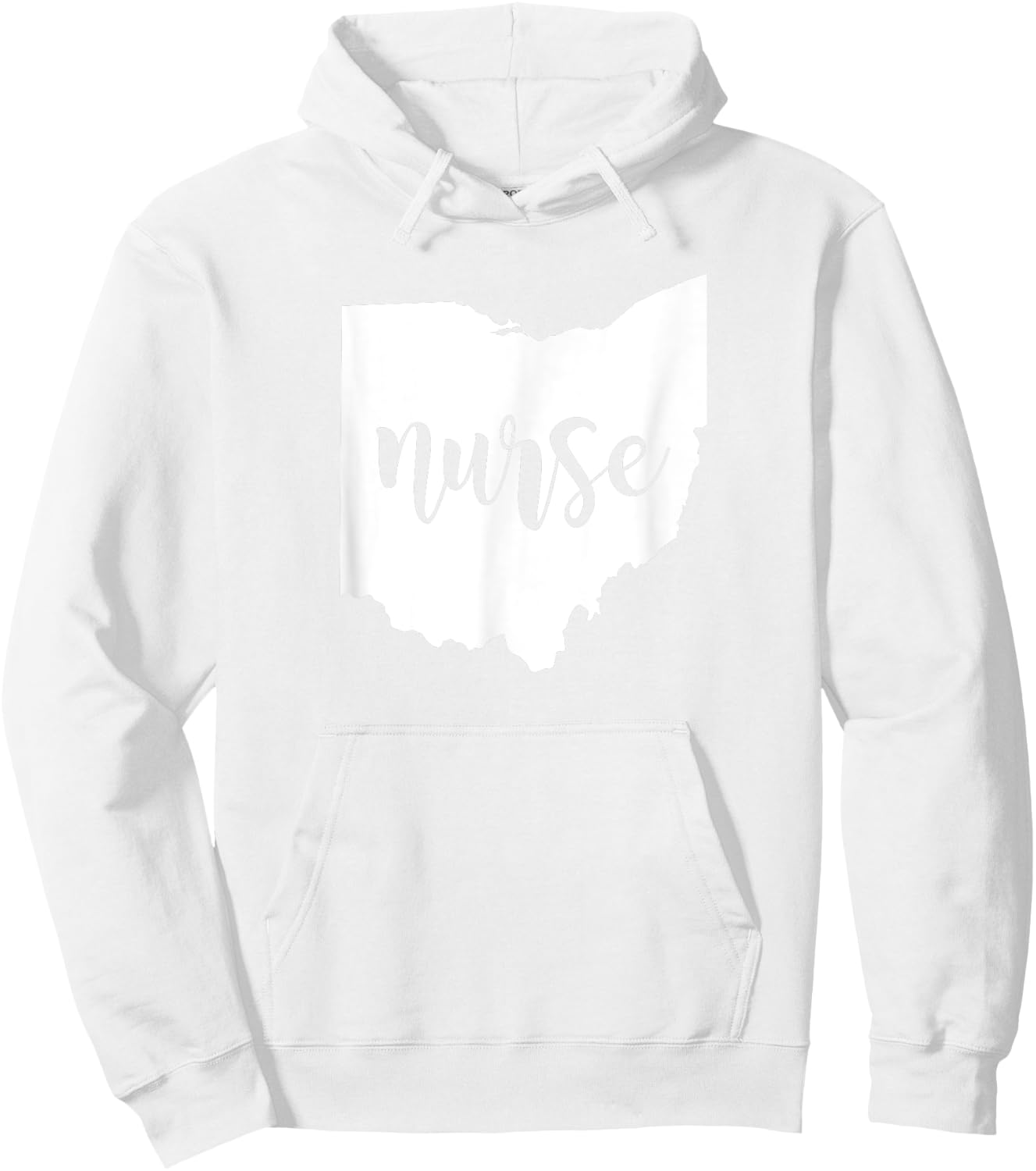 Cute Ohio Nurse Hoodie - Hoodie | White