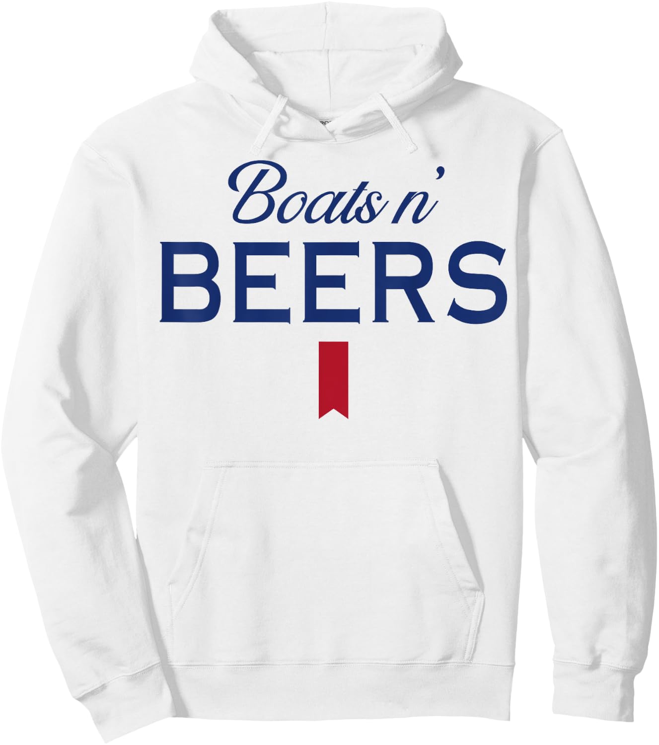 Boats n' Beers Hoodie - Hoodie | White