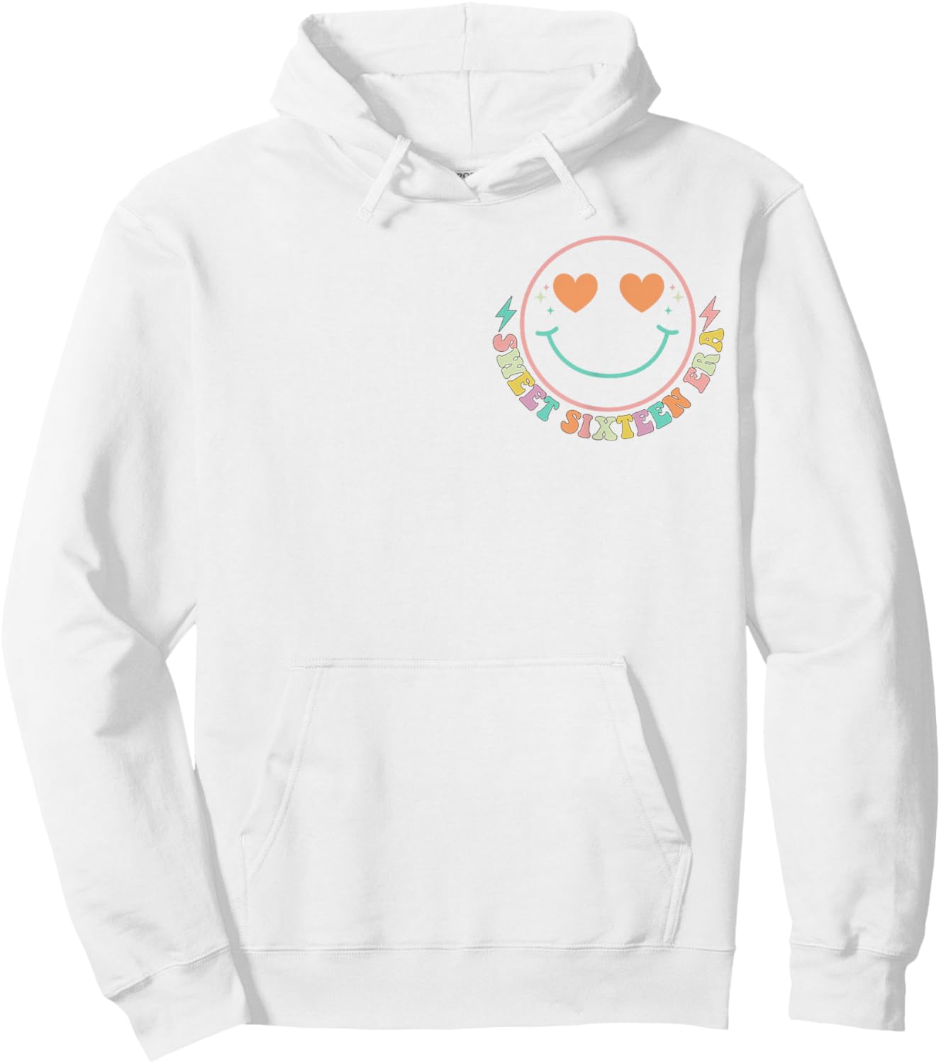 In My Sweet Sixteen Era Shirt 16th Birthday 2 Sided Hoodie - Hoodie | White