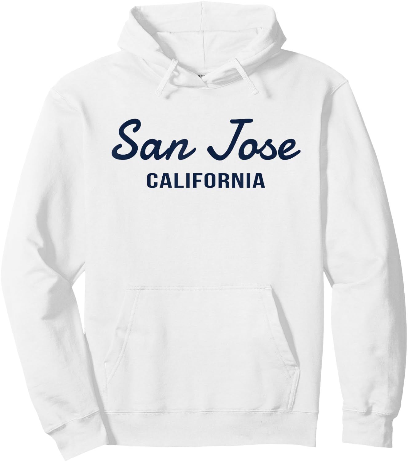 San Jose - California - Throwback Design - Classic Hoodie - Hoodie | White