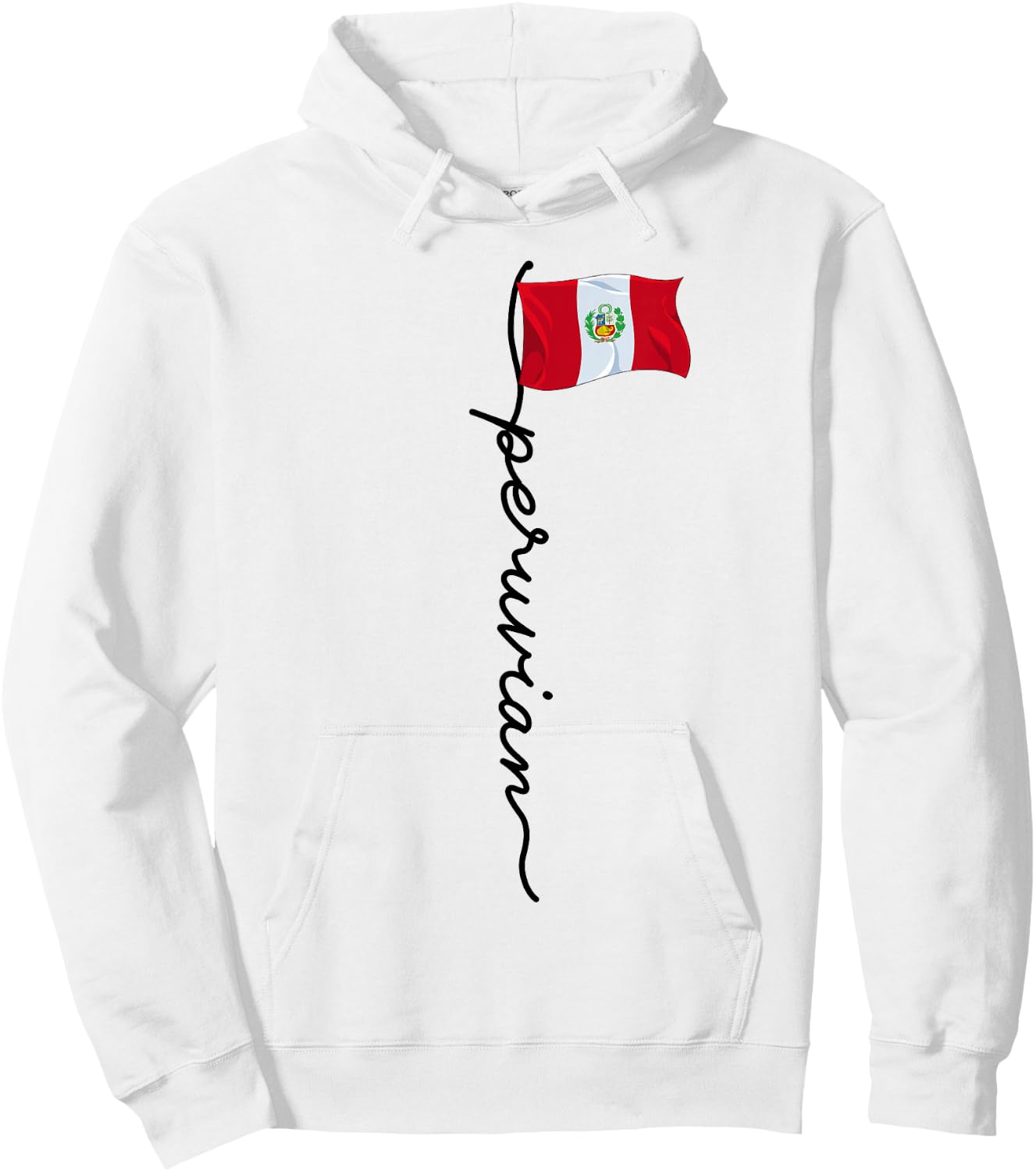Peru Signature Peruvian Hoodie - Hoodie | White