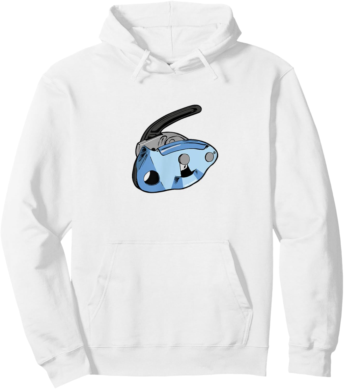 Grigri 2 Petzl climbing bouldering belay Hoodie - Hoodie | White