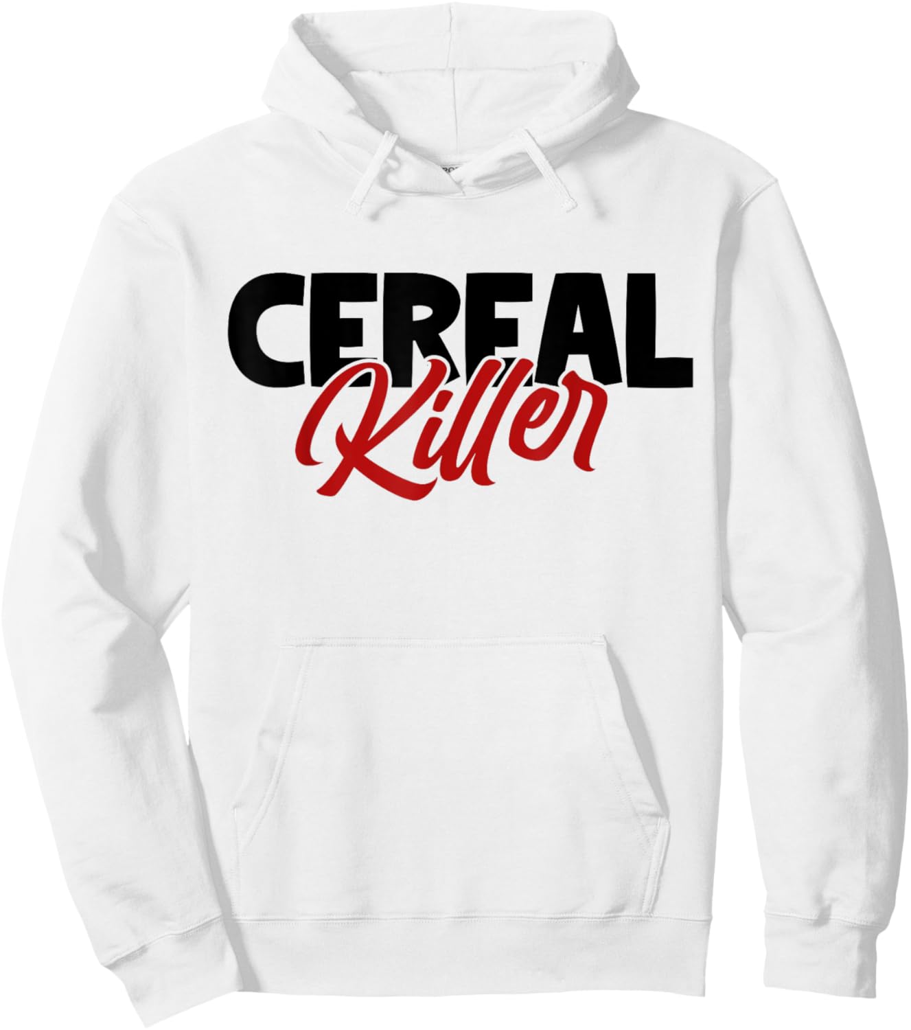 Cereal Killer | Horror Movies True Crime And Cereal Lovers Hoodie - Hoodie | White