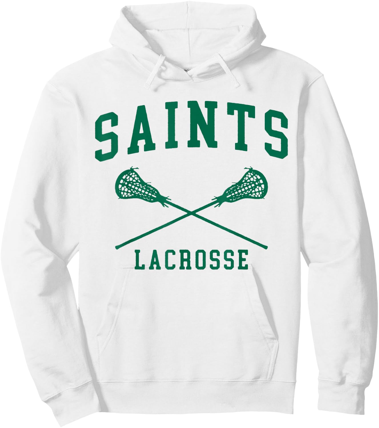 Siena College Saints Lacrosse Hoodie - Hoodie | White