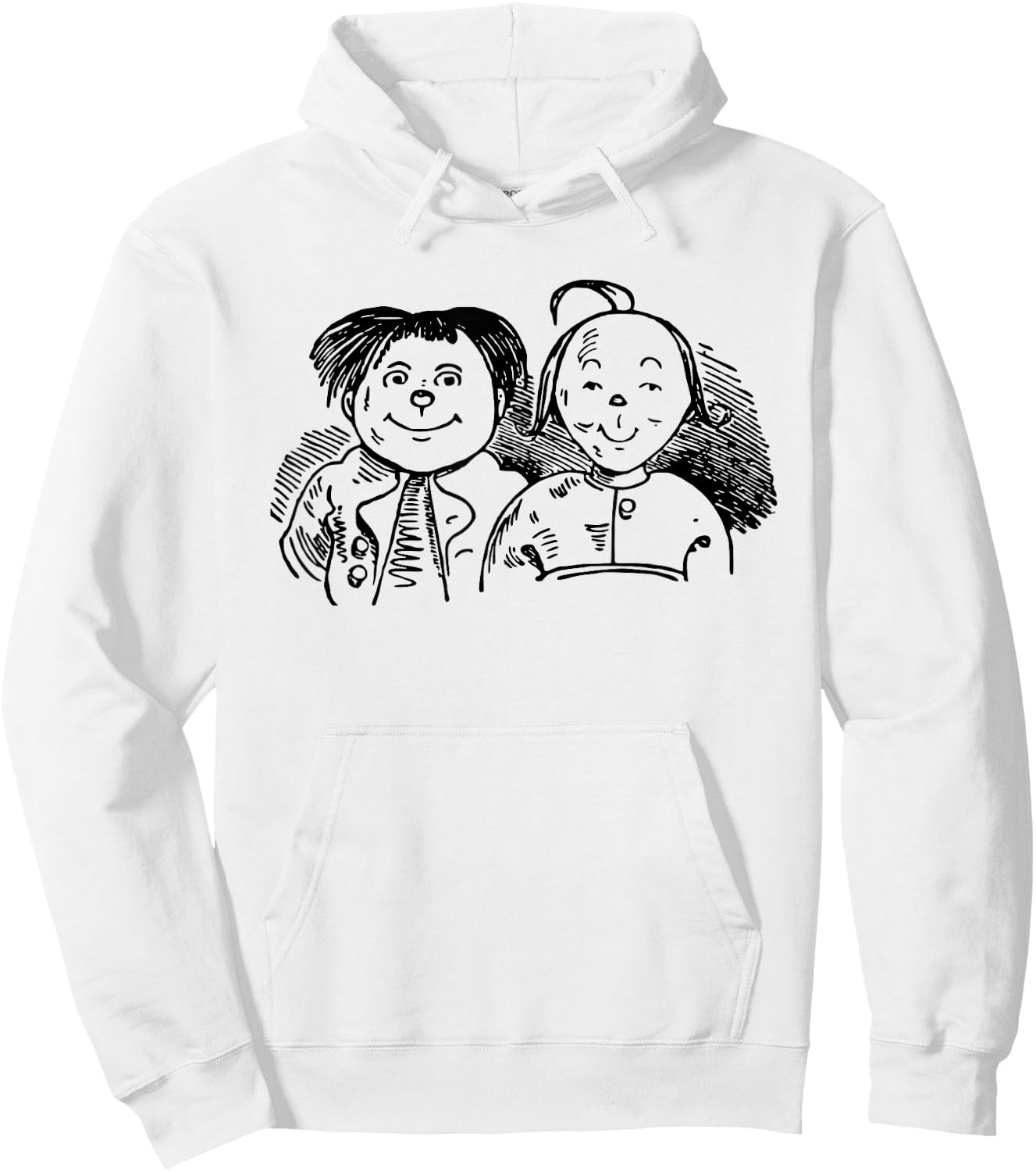 Max and Moritz Wilhelm Busch German children's book classic Hoodie - Hoodie | White