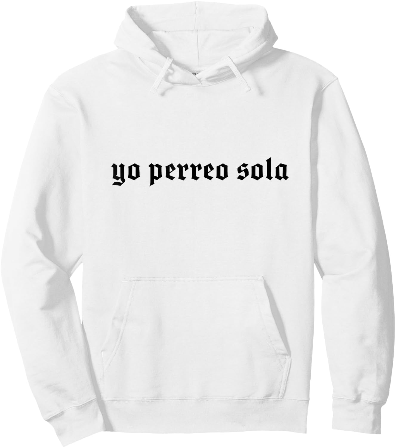 Perreo sola Hoodie - Hoodie | White