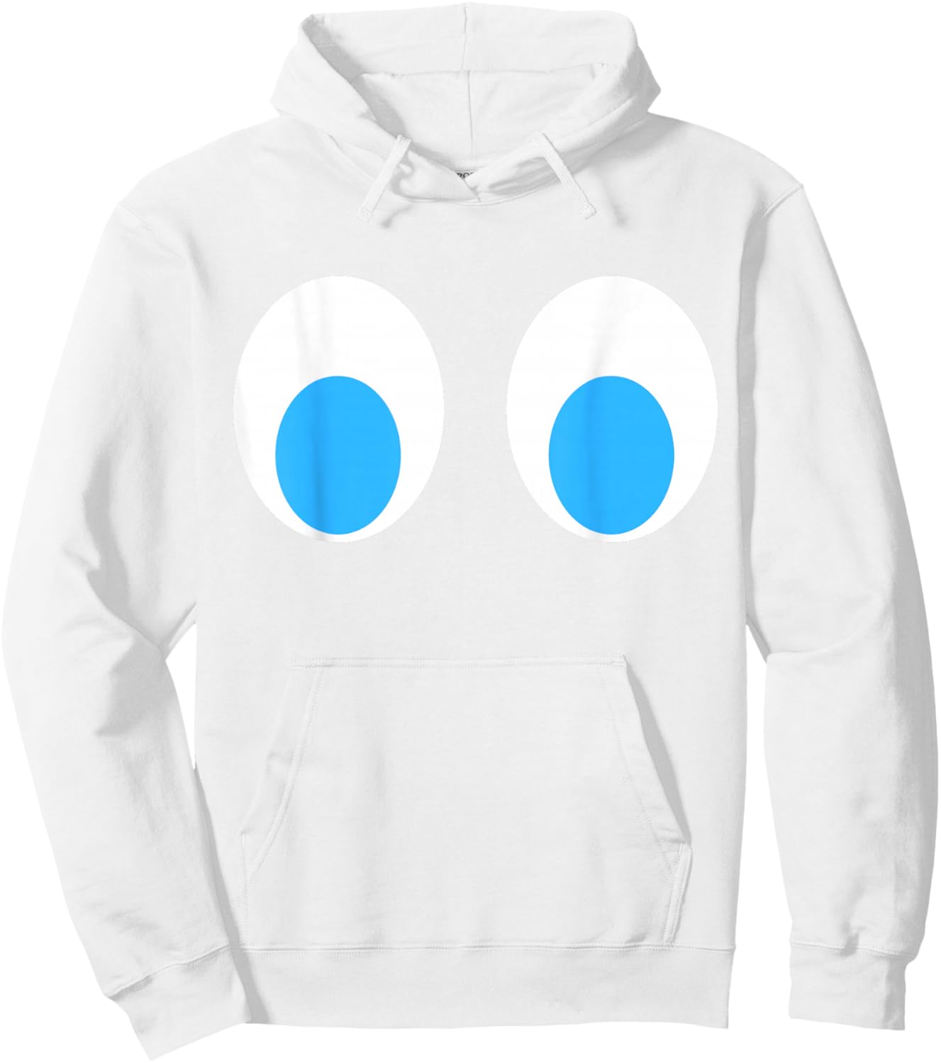 DIY Arcade Game Ghost Eyes Halloween Group Costume Hoodie - Hoodie | White