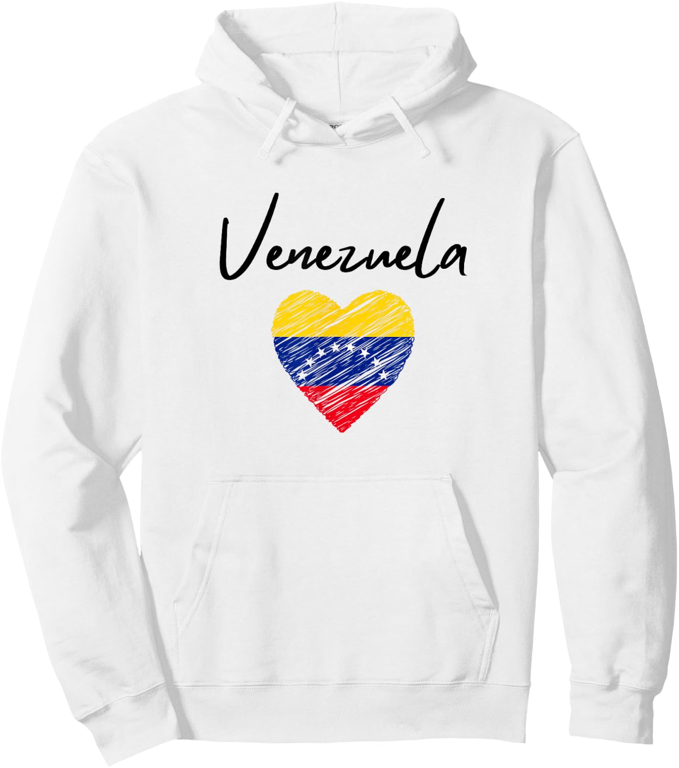 Venezuela Love Souvenir Free Hoodie - Hoodie | White