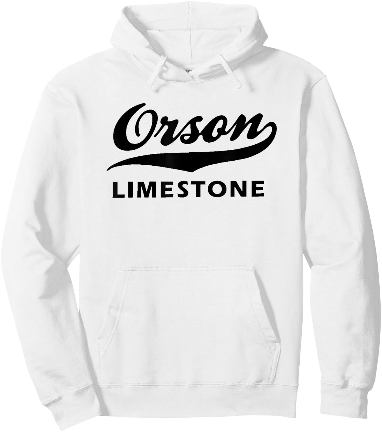 Orson Limestone T Shirt Hoodie - Hoodie | White