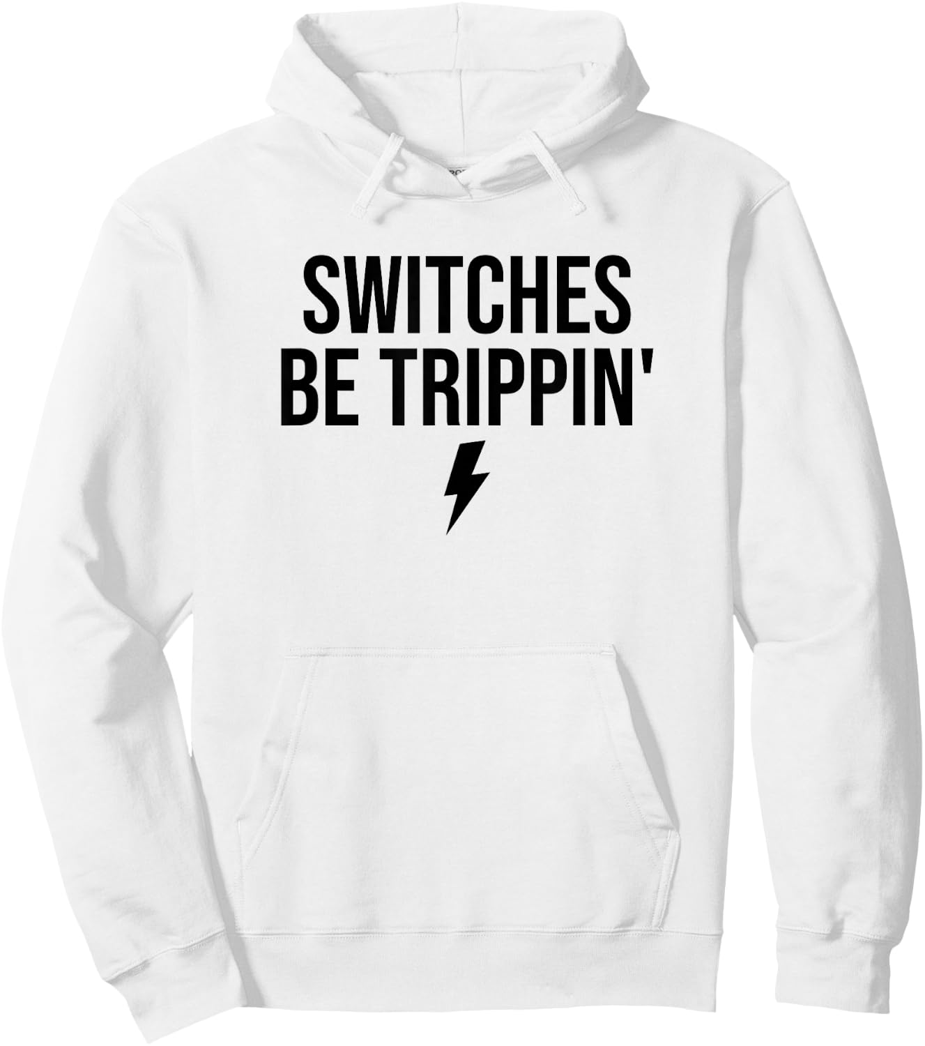 Switches Be Trippin' Funny Fathers Day Electrician Fuse Box Hoodie - Hoodie | White