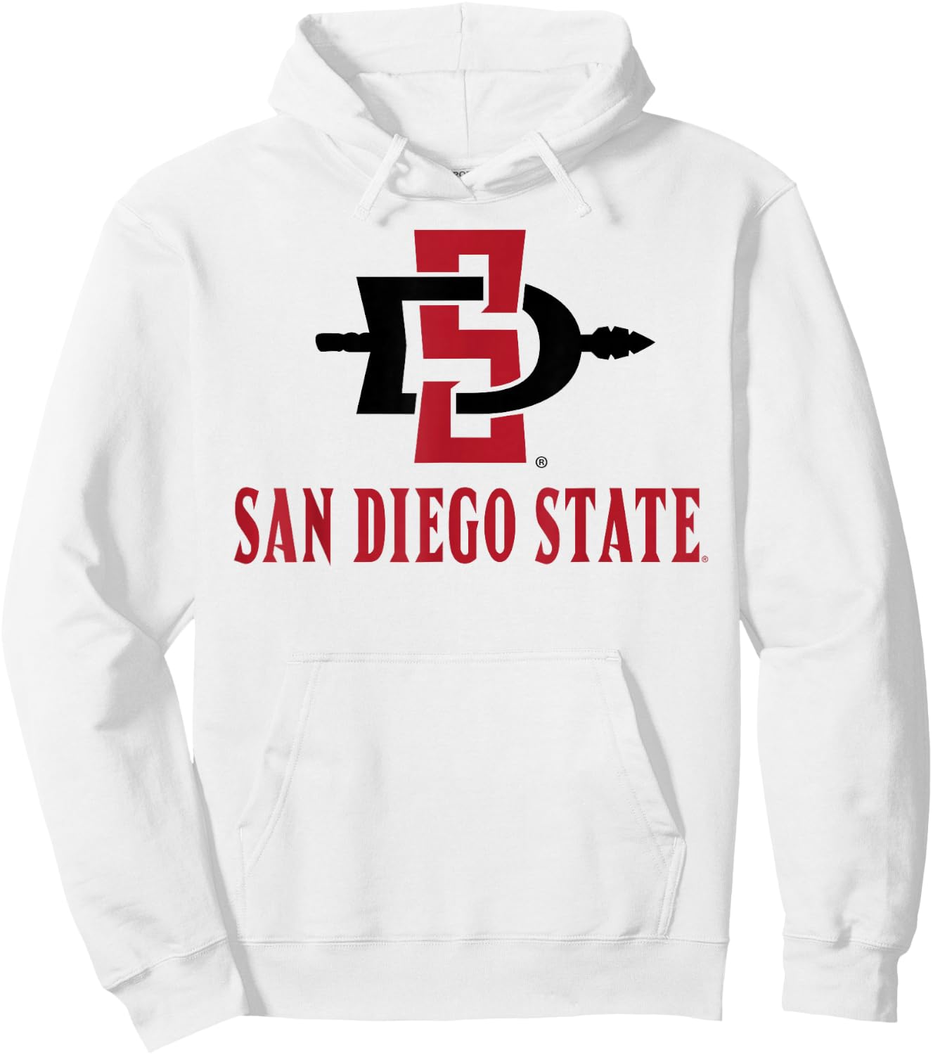 San Diego State Aztecs Sportsmanship White Hoodie - Hoodie | White
